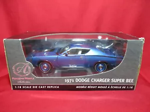 1:18 Scale 1971 Dodge Charger Super Bee American Muscle Ertl Authentics Model - Picture 1 of 3
