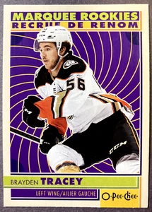 2022-23 O-Pee-Chee Marquee Rookie Retro #585 Brayden Tracey Anaheim Ducks RC - Picture 1 of 1