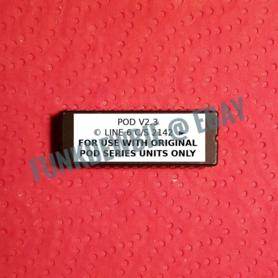 KIT de actualización de firmware Line 6 POD OS 2.3 EPROM / NUEVO ROM chip de actualización final Foto 1 de 2