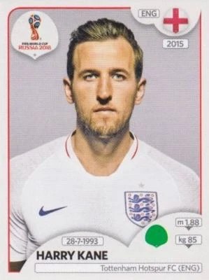 PANINI FUßBALL FIFA WM 2018 RUSSIA Panini Sticker World Cup 2018 Russia No. 589 Harry Kane ENG Image NEW England
