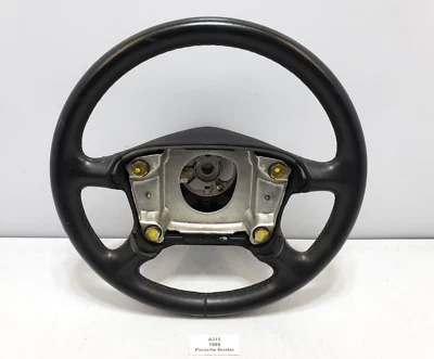 ✅ 97-05 OEM Porsche Boxster 986 911 996 Volante Cuero Negro Foto 1 de 4