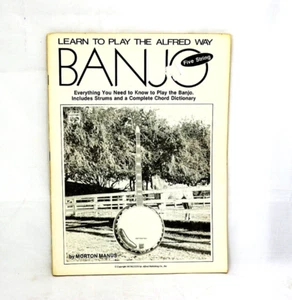Learn To Play The Alfred Way BANJO Sheet Music Book Strums & Chord Dictionary - Picture 1 of 9