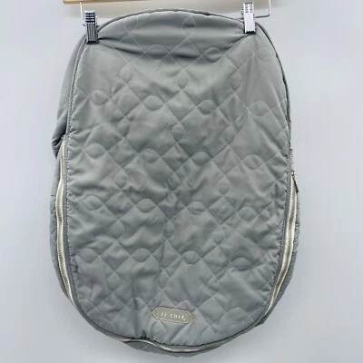 JJ Cole Fleece Lined Quilted Winter Car Seat Cover for Baby Seat or Stroller - Image 1 of 4