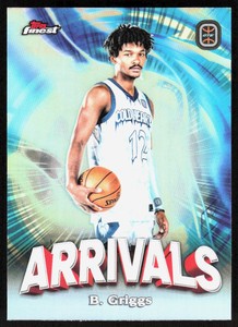 2022-23 Topps Finest Arrivals #AR-8 Bryce Griggs