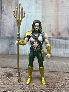 Figura de acción de película 2015 DC Comics Aquaman 6" con tridente suelto - Imagen 1 de 19