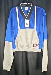 Nike - DAMEN ISPA Langarm Trikot Oberteil Grau Blau (LARGE) BRANDNEU SELTEN - Bild 1 von 22