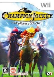Champion Jockey G1 Jockey & Gallop Racer Wii Japan Version - Picture 1 of 10