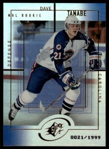 1999-00 SPx David Tanabe /1999 Carolina Hurricanes #178
