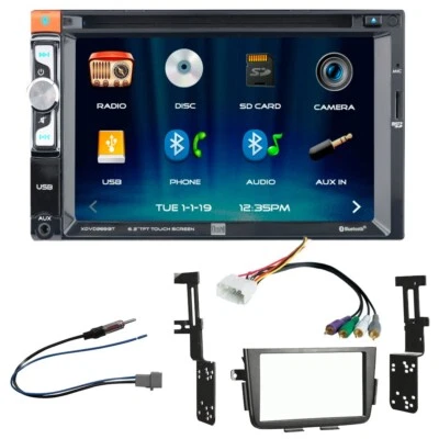 XDVD269BT Bluetooth Car Stereo + Radio Install Dash Kit For 2001-2006 Acura MDX - Image 1 of 4