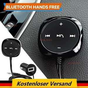 NEU Bluetooth Audio Receiver KFZ Adapter AUX Kabel Auto 3.5mm Klinke Empfänger - - Bild 1 von 8