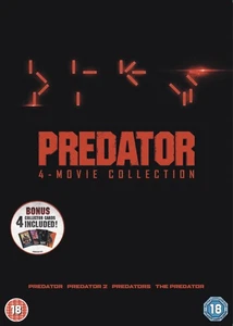 Predator 1-4 Collection (DVD) Sonny Landham Brian Steele Alice Braga Alfie Allen - Picture 1 of 1