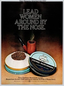 Flying Dutchman Pipe Tobacco Tin Aromatic Blend Vintage 1971 Advertisement - Picture 1 of 5