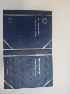 2 Buffalo Nickel Sammlung 1913 bis 1938 Whitman Blue Alben mit 49 Münzen - Bild 1 von 12