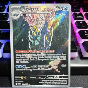 Clawitzer 141/132 Pokemon Mega Evolution Illustration Rare - Picture 1 of 3