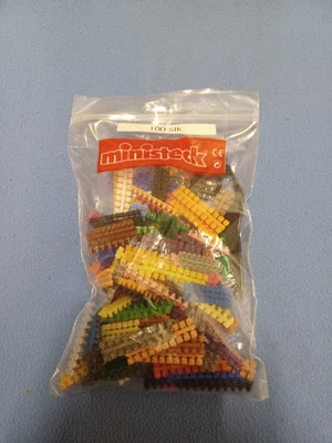 Ministeck Streifen 100 Stk. Bunt Mit Hebel - Bild 1 von 2