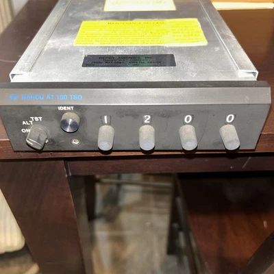 Transpondedor Narco AT 150 TSO con bandeja y conector - probado funcionó cuando se quitó Foto 1 de 4