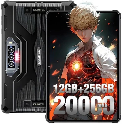 OUKITEL RT8  Outdoor  Tablet  20000 mAh  12GB + 256GB  10.1 Zoll  Android Tablet - Bild 1 von 4