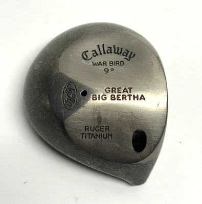 Callaway Great Big Bertha War Bird 9 Degree Driver Head Only - Image 1 of 4