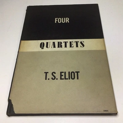 Four Quartets TS T S Eliot Hardcover Harcourt Brace And Company 1943 - Image 1 of 4
