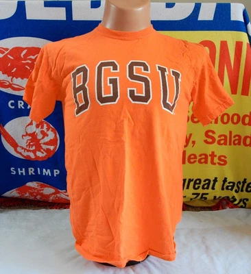 Camiseta De Colección VERDE BOLICHE St University Falcons Para Hombre Mediana MV Deporte BGSU NCAA Foto 1 de 4