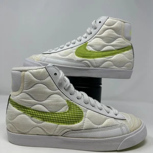 Nike By You Blazer Mid ‘77 US Women’s Size 8.5 White Green Black DA7576 991 - Picture 1 of 9