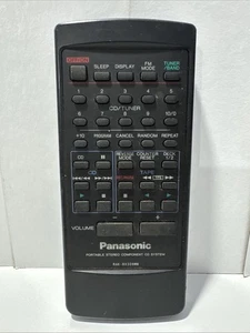 Panasonic RAK-RX309WM Telecomando Portatile Stereo Componente Sistema CD Originale - Foto 1 di 5