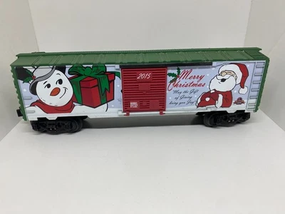 Lionel 6-82961 O Gauge 2015 Christmas Boxcar LN/Box See Description - Image 1 of 4
