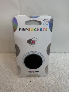 PopSockets PopGrip with Swappable Top for Phones & Tablets - Black (800470) - Picture 1 of 24