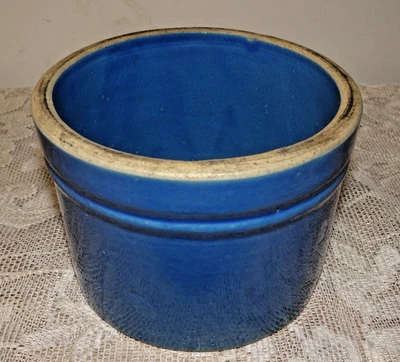 Huevo de Robin lácteo mantequilla de gres azul - ¡Bonito color! Foto 1 de 4