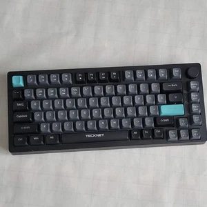 New TECKNET 75% Wired RGB Gaming Keyboard – 82 Keys, Volume Knob, No Box - Picture 1 of 5