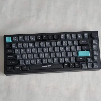 New TECKNET 75% Wired RGB Gaming Keyboard – 82 Keys, Volume Knob, No Box - Image 1 of 4