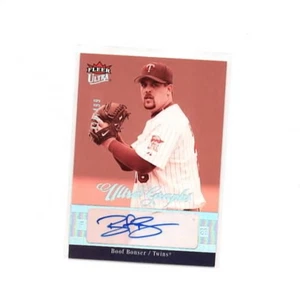 2007 Fleer Ultra MLBl Boof Bonser Autographics Autograph Red SERIAL #424/499 - Picture 1 of 2