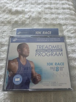 iFit Solutions Treadmill Running Program 10k race 6 Interactive Discs 8 Min Pace - Image 1 of 4