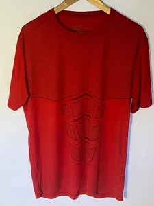 Nike Fitted T-shirt Pro Hypercool Dri Fit | Men's | Red | XL | - Picture 1 of 5