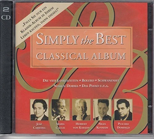 Simply the best Classical Album (1995, EMI) Vivaldi, Williams, Verdi, N.. [2 CD] - Bild 1 von 1