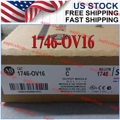 AB 1746-OV16 SER C SLC 500 Output Module NEW PLC1746OV16 New Sealed US - Image 1 of 4