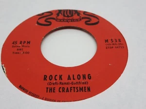 The Craftsmen Rock Along / Goofus 1960 Warwick 45 RPM Record - Imagen 1 de 5