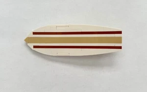 LEGO TABLA DE SURF COLORES PERSONALIZADOS BLANCO NARANJA OSCURO Y TOSTADO AÑADIR PARA SET #10279 NUEVO - Imagen 1 de 5