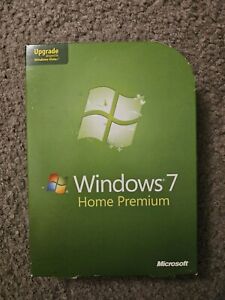 Microsoft Windows 7 Home Premium Full Retail 32 & 64 Bit DVDs w/Product Key