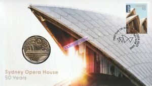 PNC Australien 2023 Sydney Opera House 50 Jahre RAM 50c Münzumschlag Privy Mark