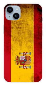 Coque en silicone imprimée compatible Apple iPhone 14 Plus Drapeau Espagne - Picture 1 of 3