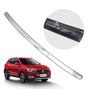 Stainless Rear Tailgate Bumper Cover Fits MG ZS Suv 2017 2020 - Picture 1 of 8