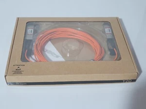 FS 10m (33ft) 40G QSFP+ Active Optical Cable for FS Switches neu in opened Box - Afbeelding 1 van 4
