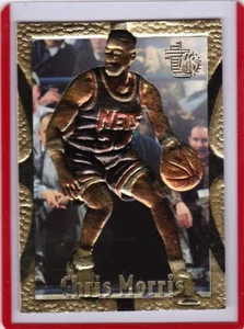 1994-95 Topps Embossed Basketball Chris Morris Golden Idols Parallel - #61 - Picture 1 of 2