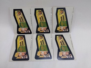 Topps Wacky Package Ducko Cement Set of 6