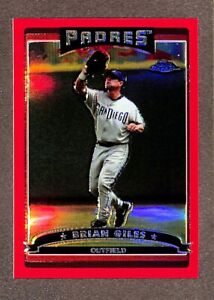 2006 Topps Chrome Red Refractor #73 Brian Giles /90