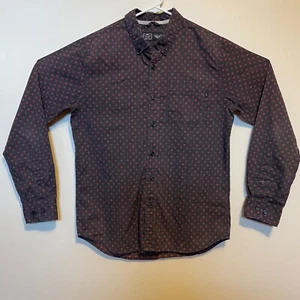 Nike Mens Button Up Size S Blue Long Sleeve Classic Collared Preppy Golf Athlete - Picture 1 of 13