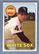 1969 Topps #54 Cisco Carlos (b) EX-MT  GOWABB