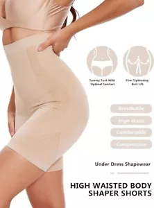 NewXL Womens Shapewear High Waisted Tummy Control Shaper Thigh Slimmer Fast Ship - Picture 1 of 5