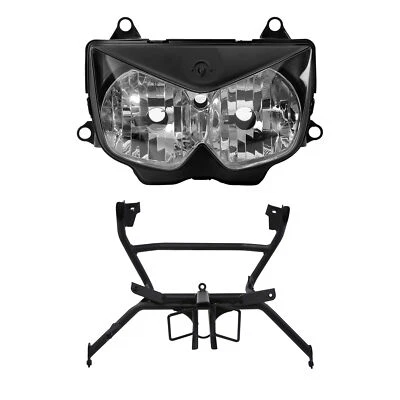 Faro delantero con soporte superior apto para Kawasaki Ninja 250R 2008-2012 Foto 1 de 4